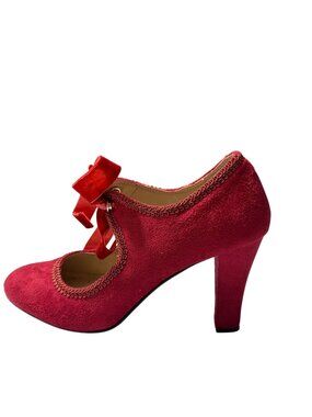 Lolita Red Mary Jane Heels